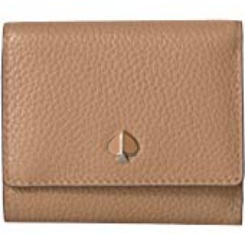 kate spade  Polly Small Trifold Leather Wallet